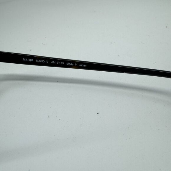 Maui Jim Coral Sea Sunglasses MJ750-10 Brown Tortoise Cat Eye Frame H11361 - Picture 6 of 7